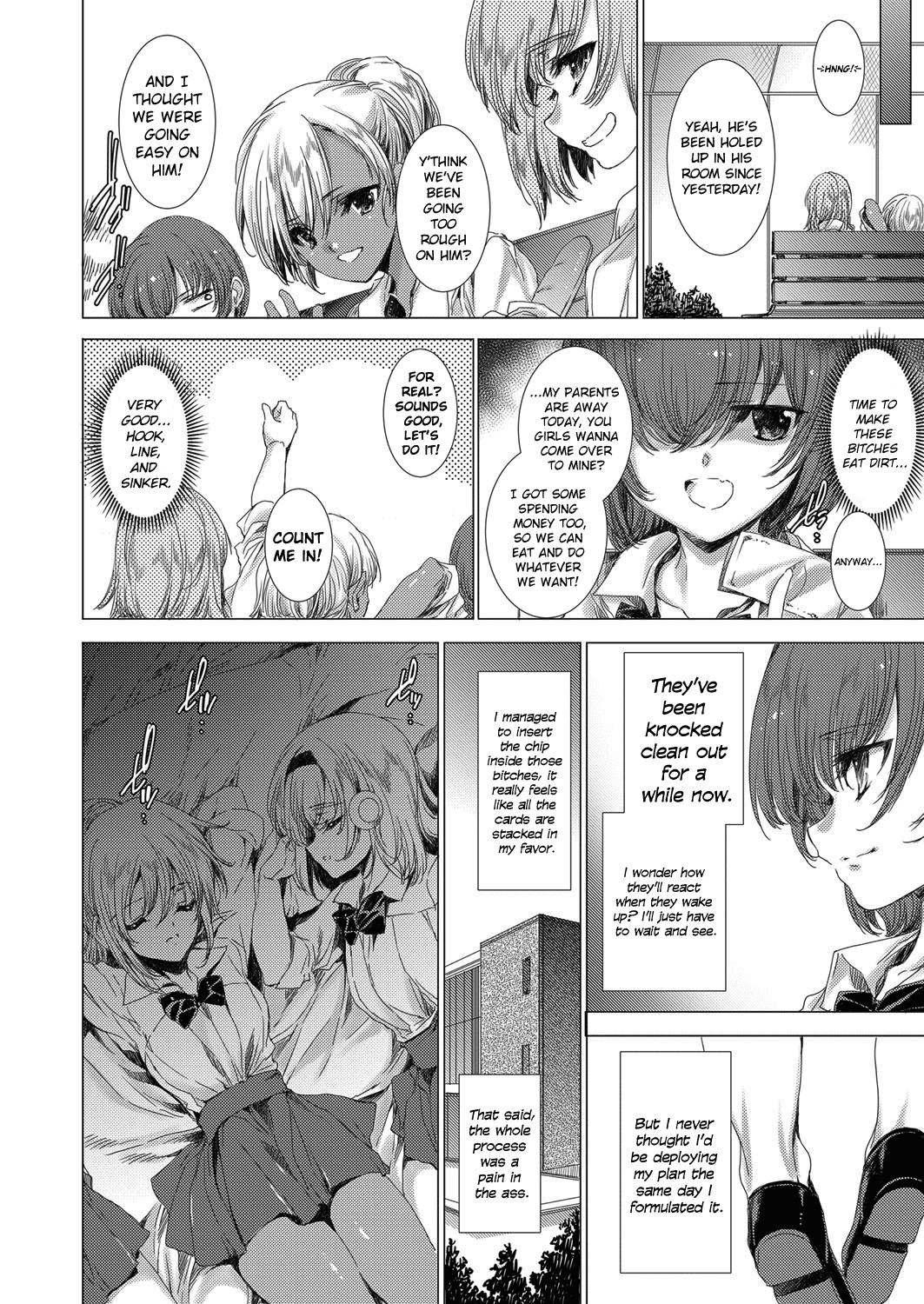 Hentai Manga Comic-Little Sister Payback Rape Quest-Read-6